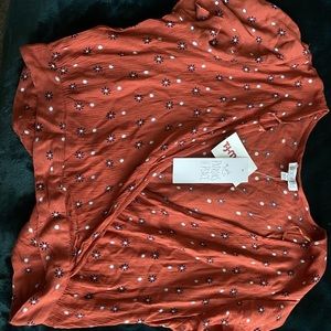 Flirty V Neck Blouse